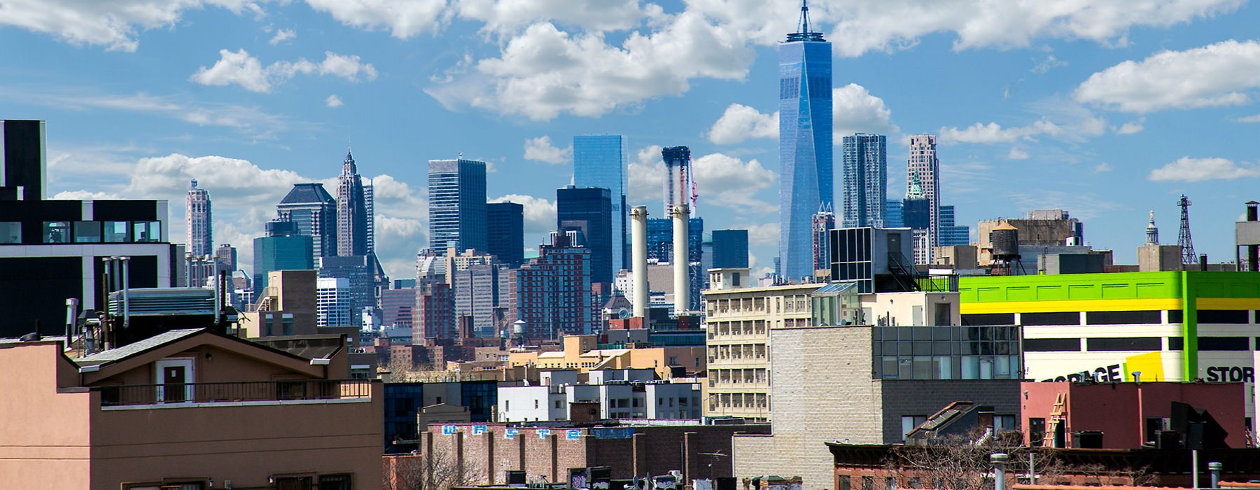 Skyline view of Brooklyn